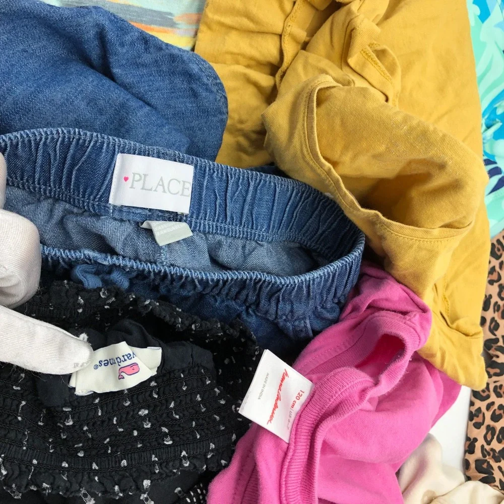 Girls 6X/6-7 Spring Summer Clothing BUNDLE Lot Short Sleeve Tops Bottoms